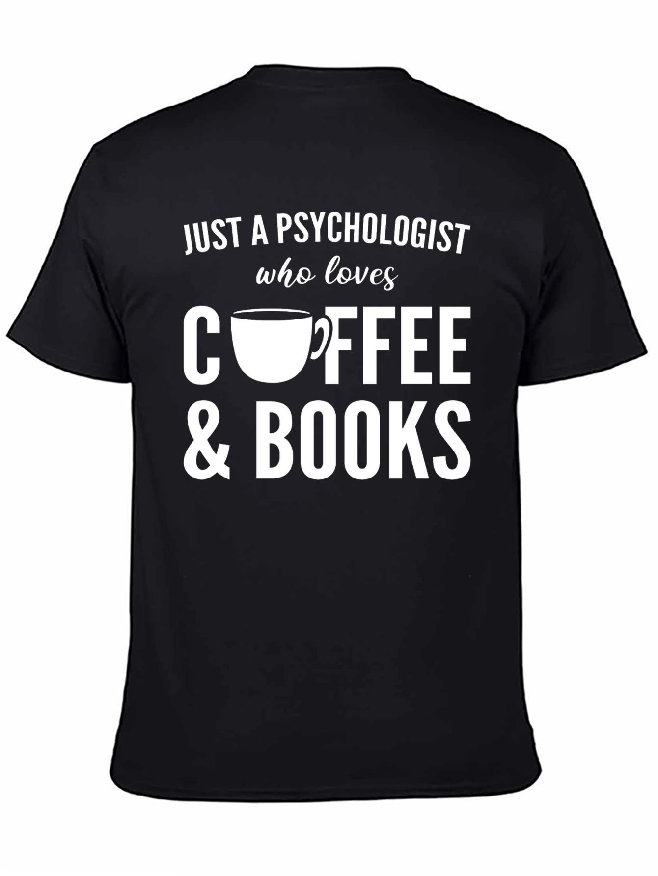 Psychologist Coffee & Books T-Shirt