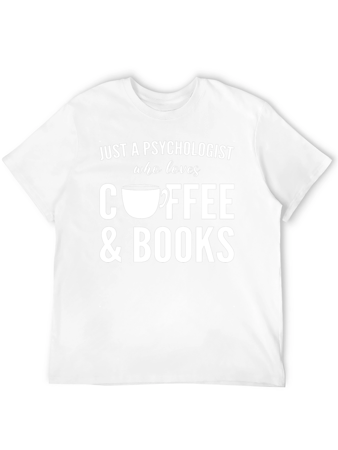 Psychologist Coffee & Books T-Shirt