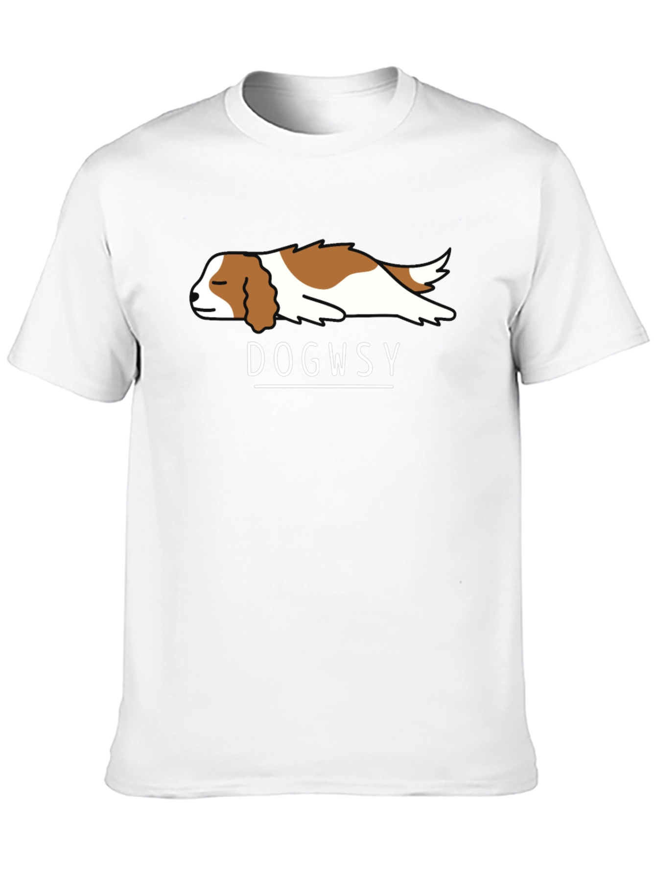 Dogwsy T-Shirt - Casual Black Tee