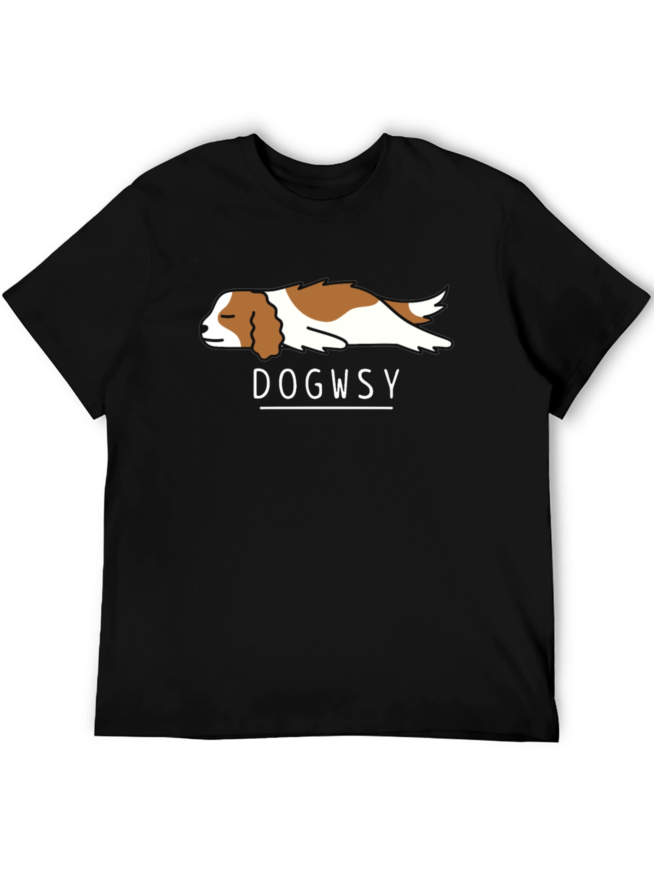 Dogwsy T-Shirt - Casual Black Tee