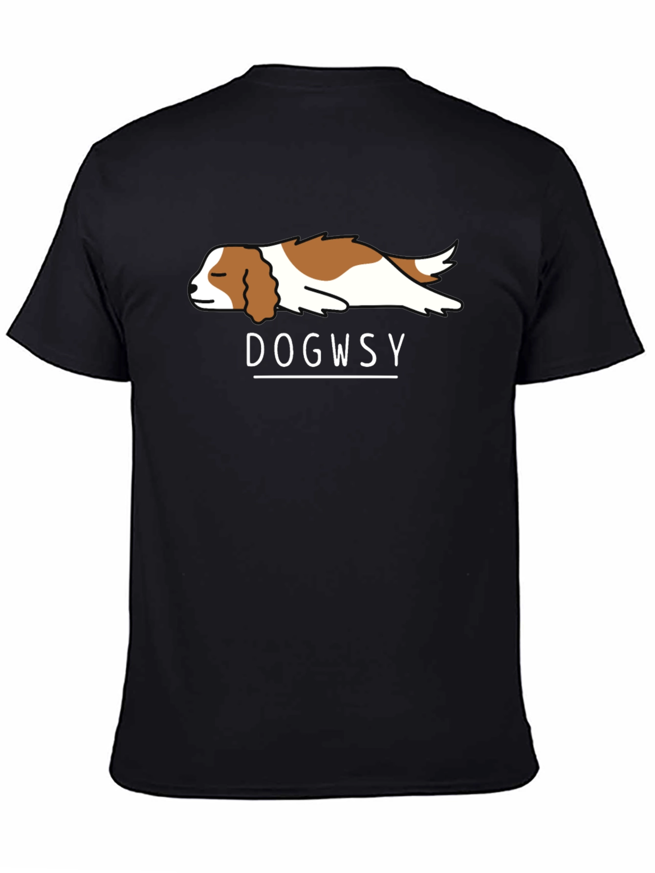 Dogwsy T-Shirt - Casual Black Tee