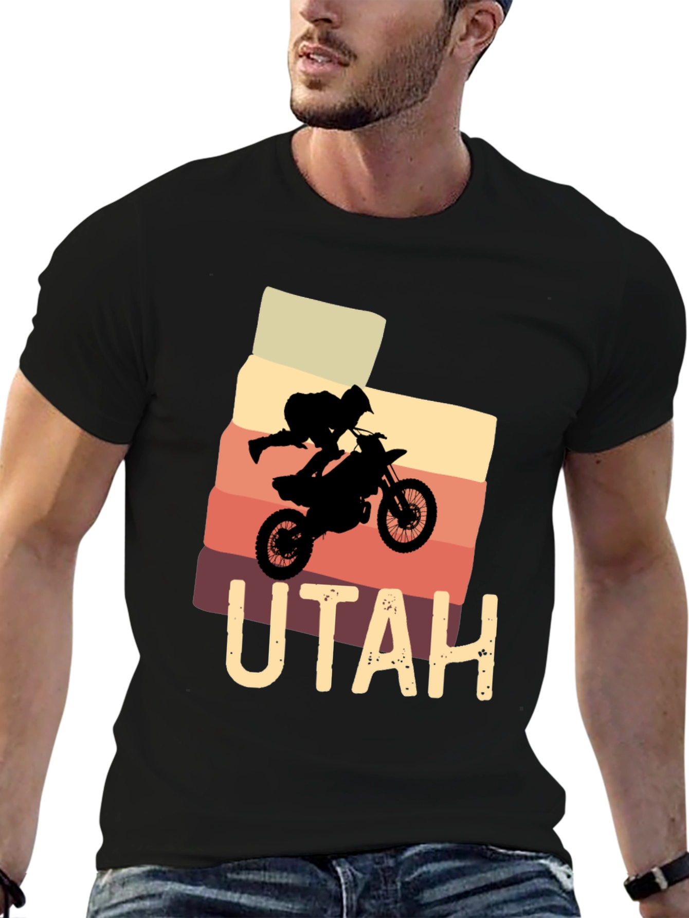 Utah Dirt Bike Rider T-Shirt