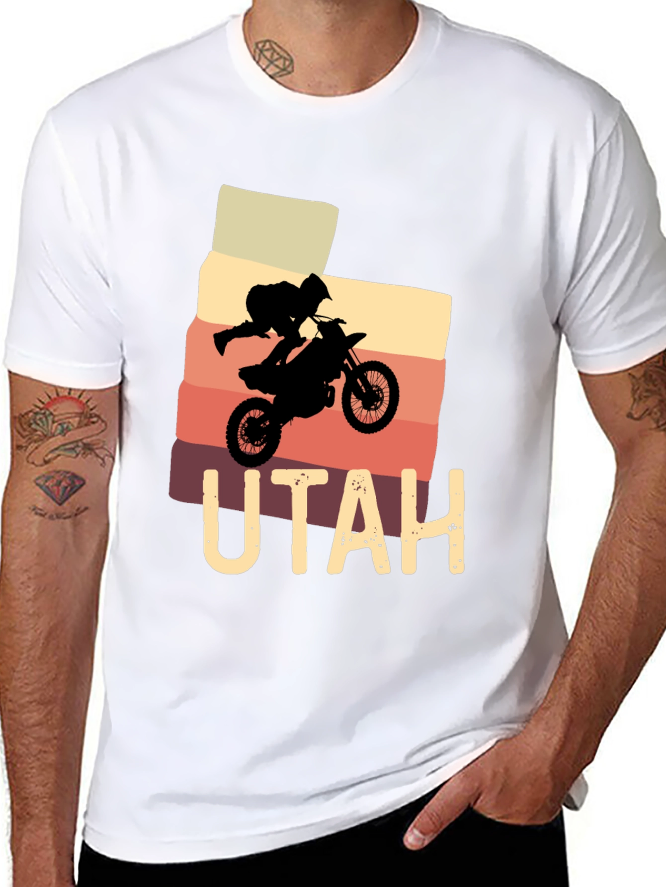 Utah Dirt Bike Rider T-Shirt