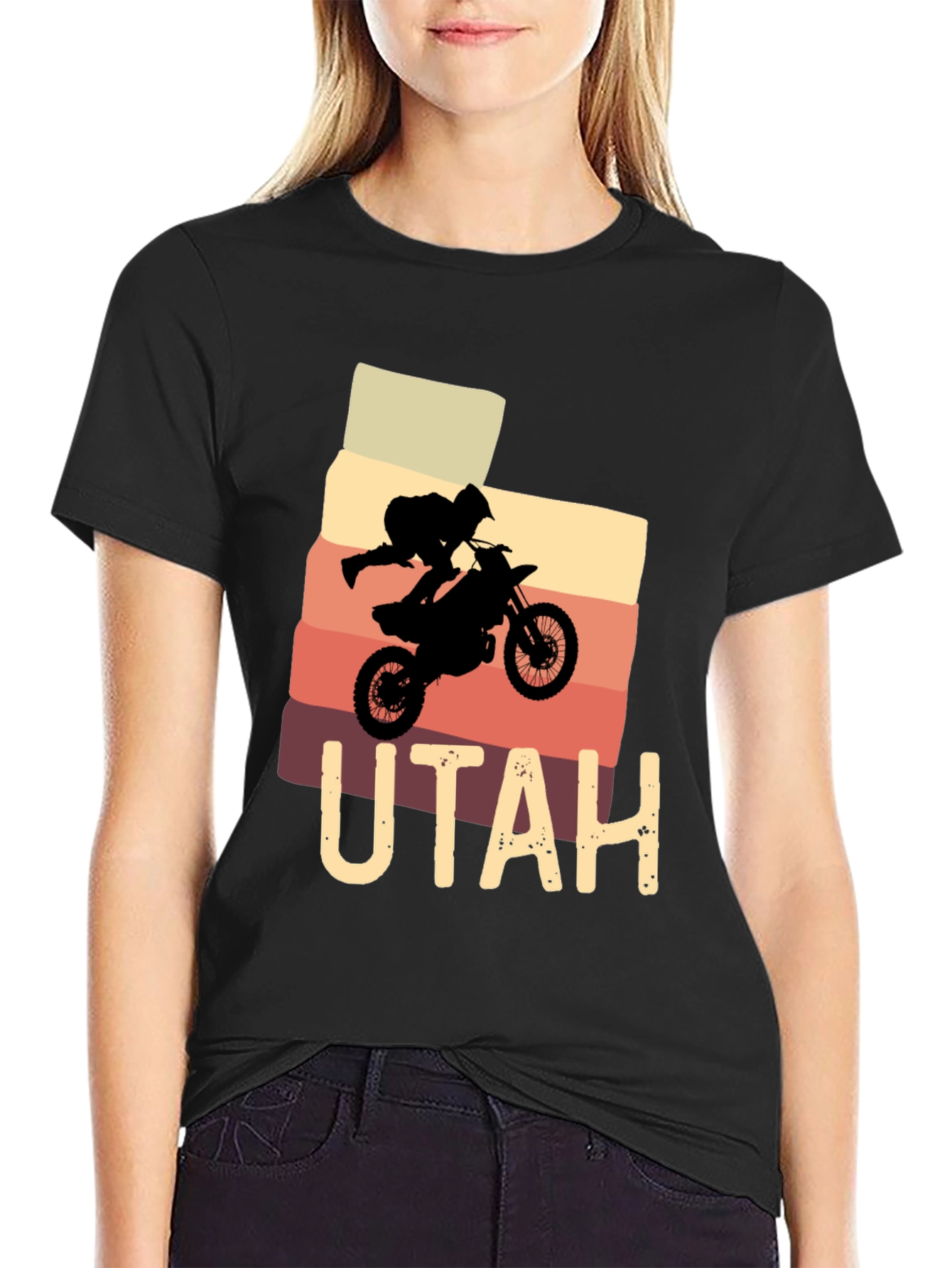 Utah Dirt Bike Rider T-Shirt