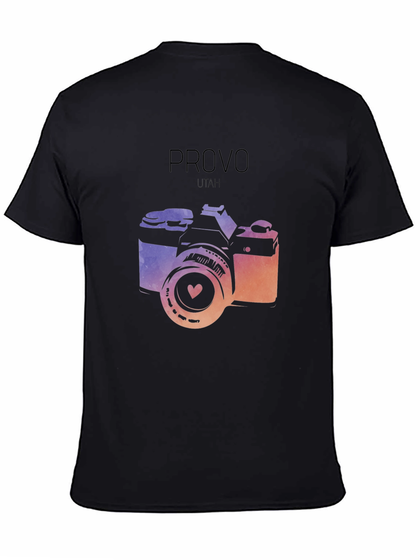 Provo Utah Camera Graphic T-Shirt