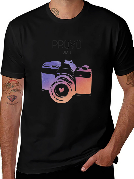 Provo Utah Camera Graphic T-Shirt