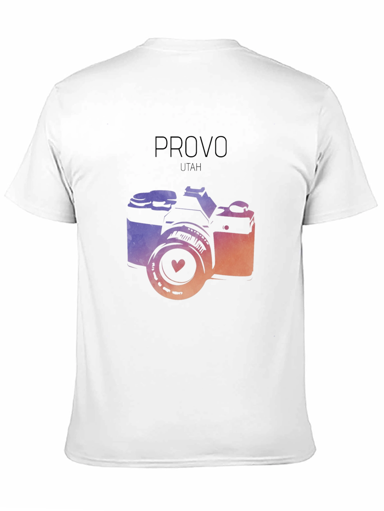 Provo Utah Camera Graphic T-Shirt