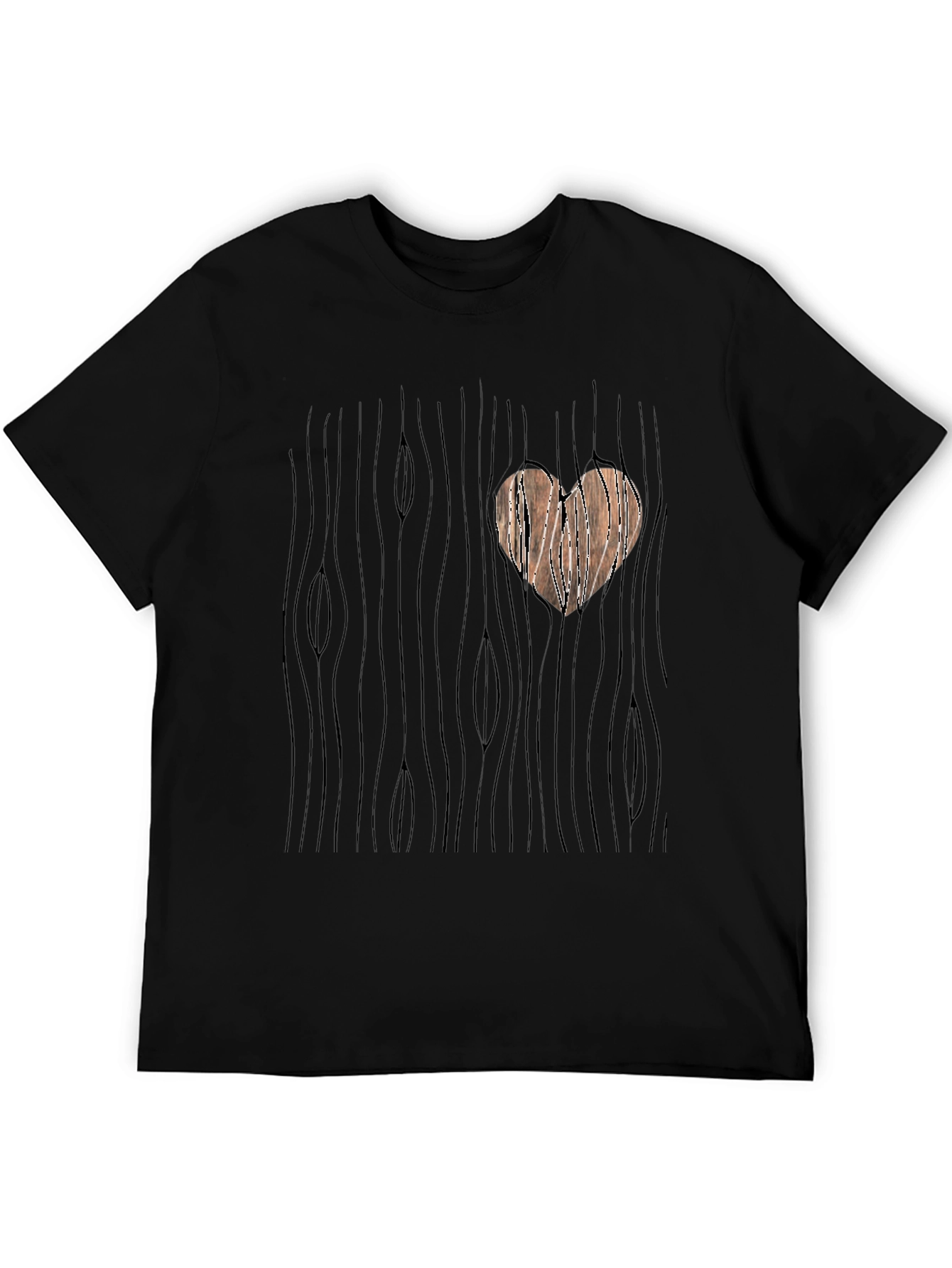 Heart Wood Graphic T-Shirt