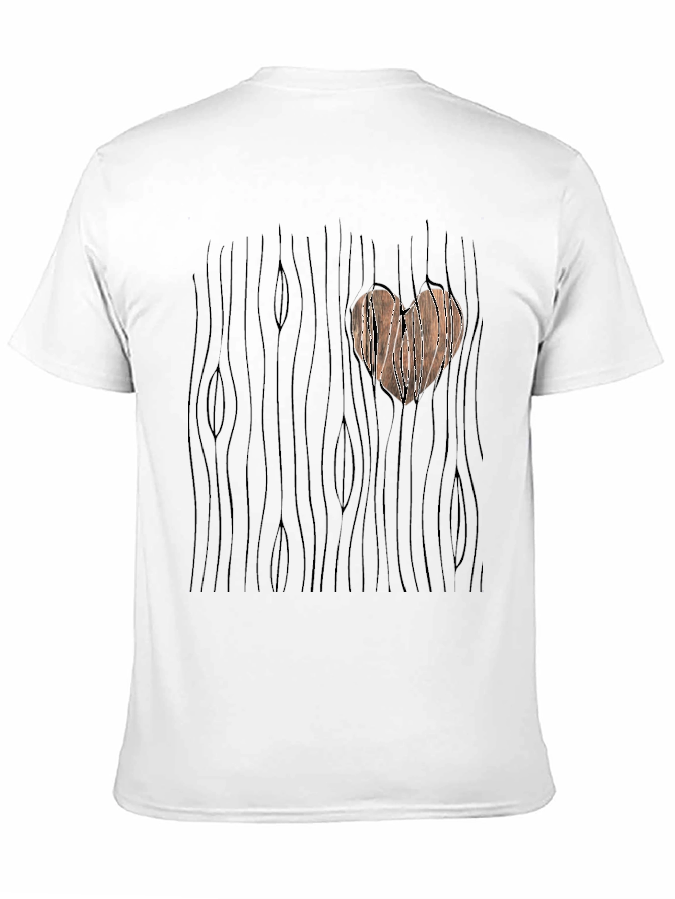Heart Wood Graphic T-Shirt