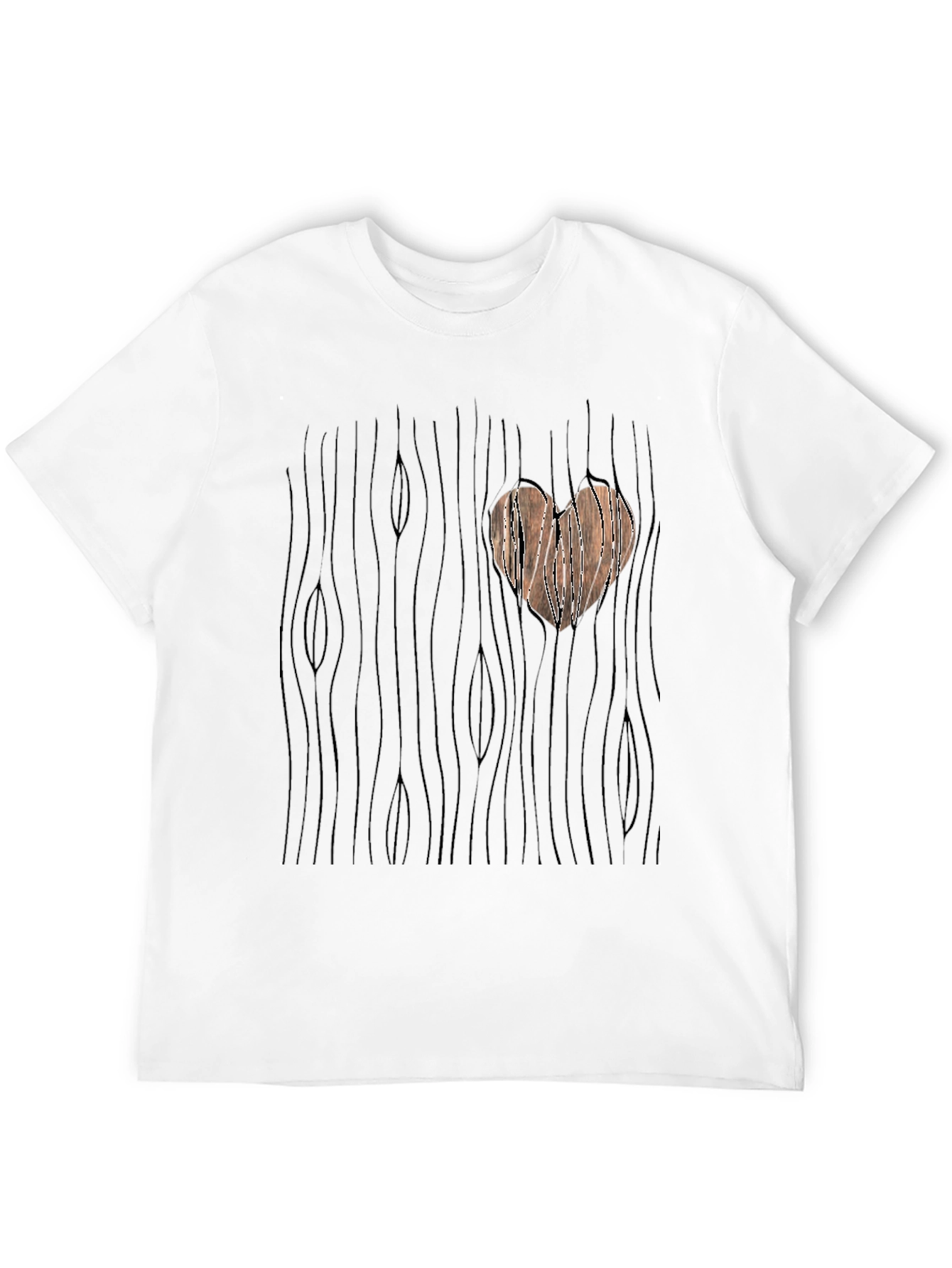 Heart Wood Graphic T-Shirt