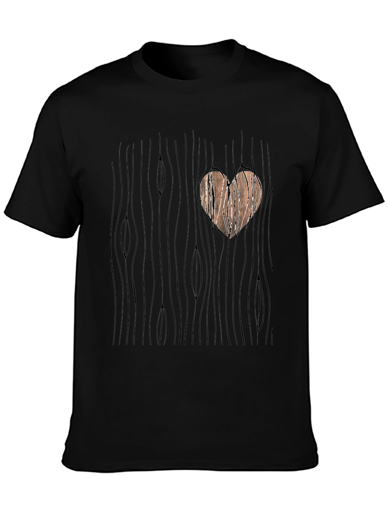 Heart Wood Graphic T-Shirt