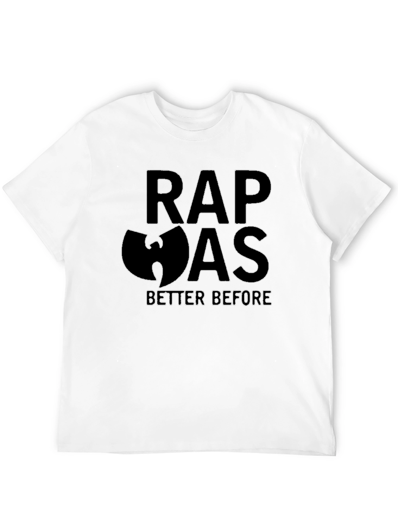 Rap Was Better Before Black T-Shirt