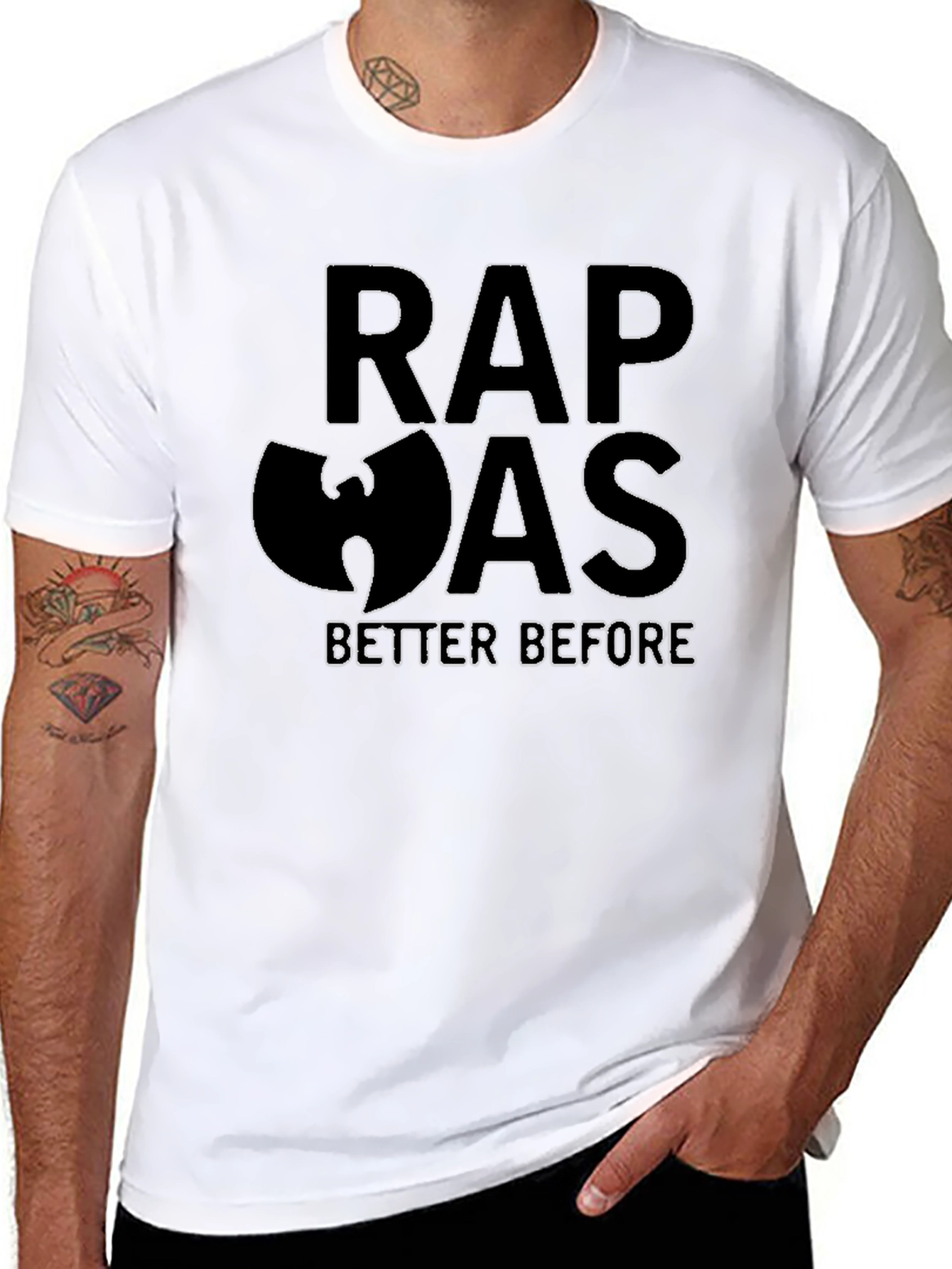 Rap Was Better Before Black T-Shirt