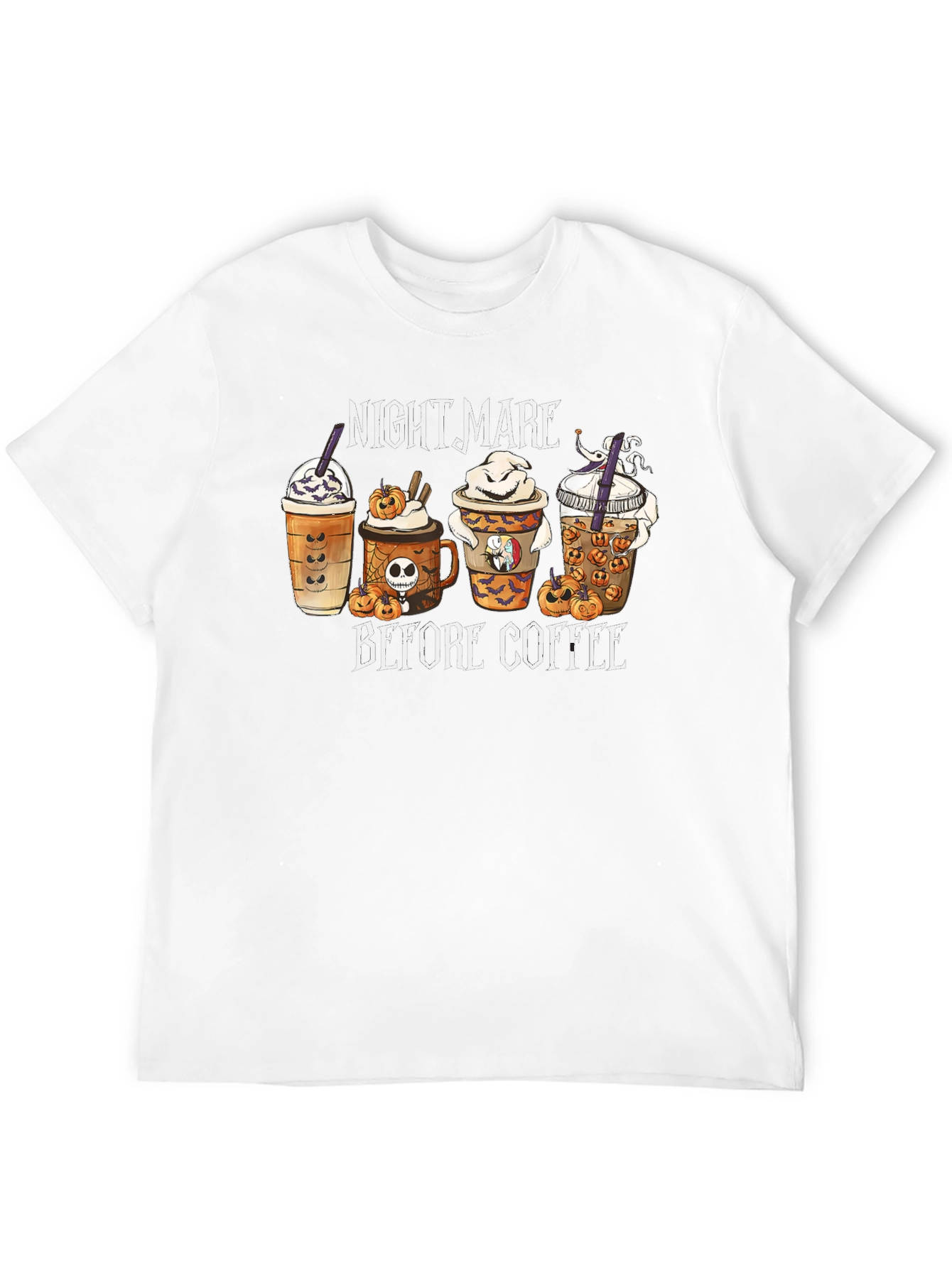 Nightmare Before Coffee Black T-Shirt