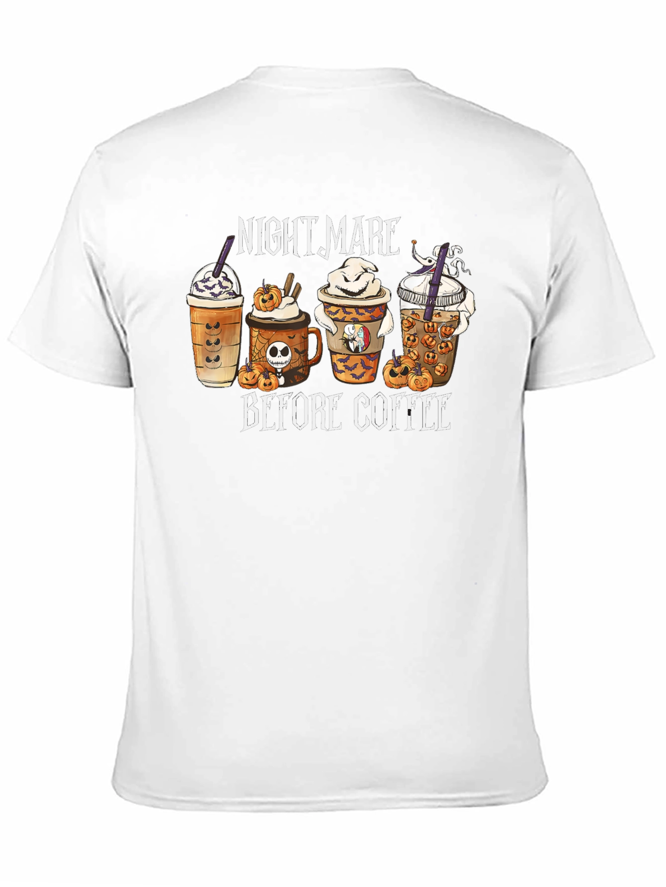 Nightmare Before Coffee Black T-Shirt