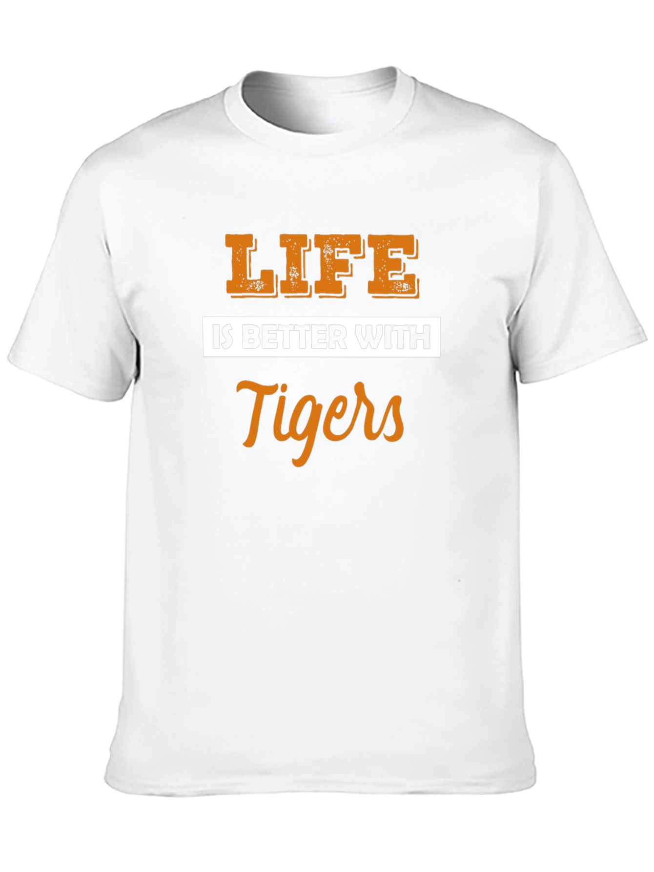 Life is Better with Tigers Graphic T-Shirt