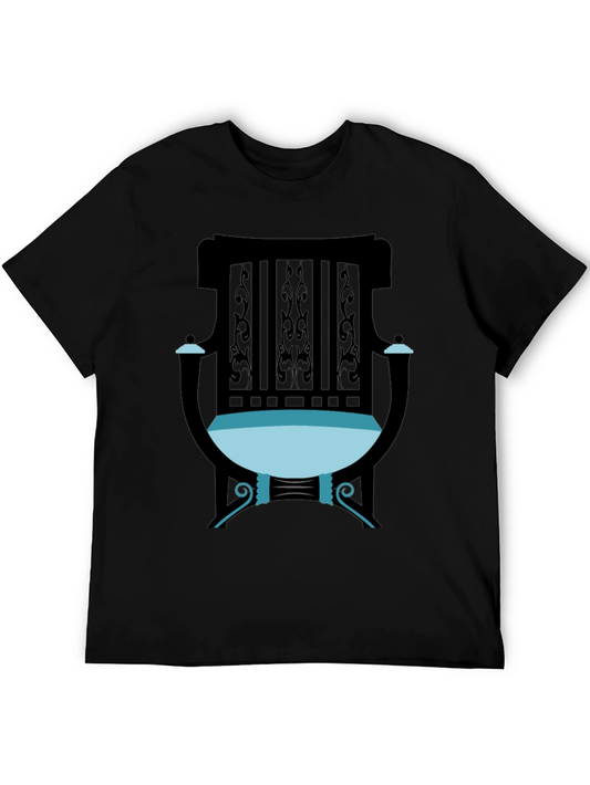 Retro Chair Graphic Tee - Stylish Comfort