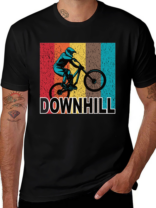 Downhill Mountain Biking Graphic Tee