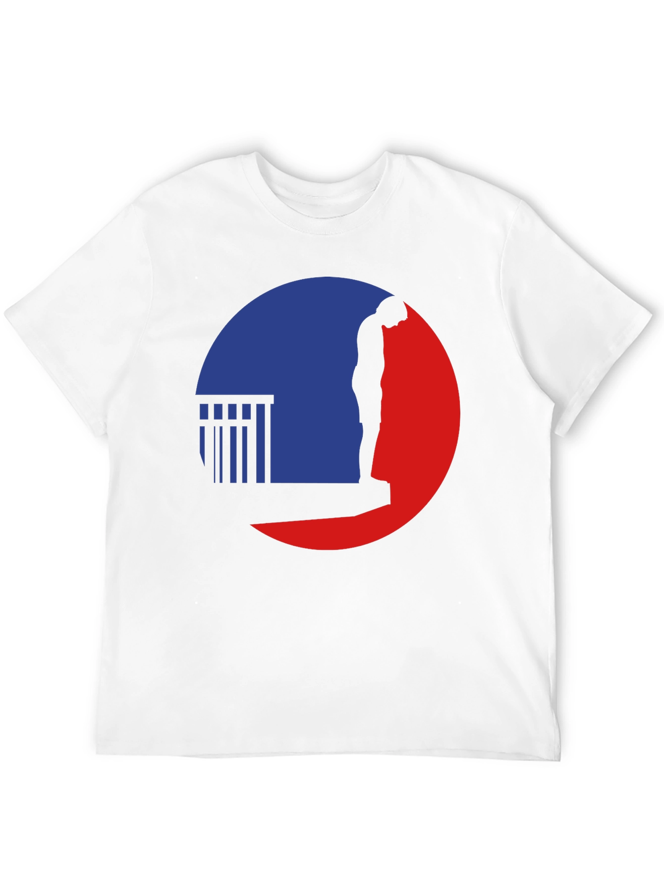Silhouette Graphic Tee - Black Casual T-Shirt