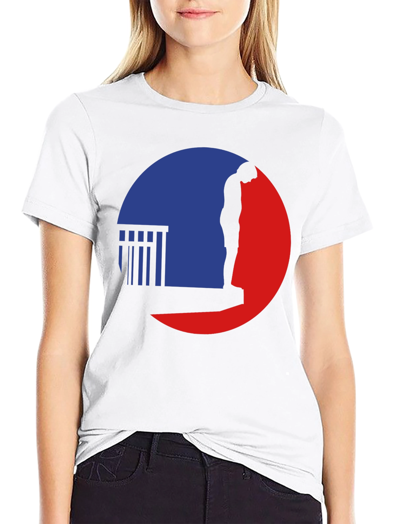 Silhouette Graphic Tee - Black Casual T-Shirt