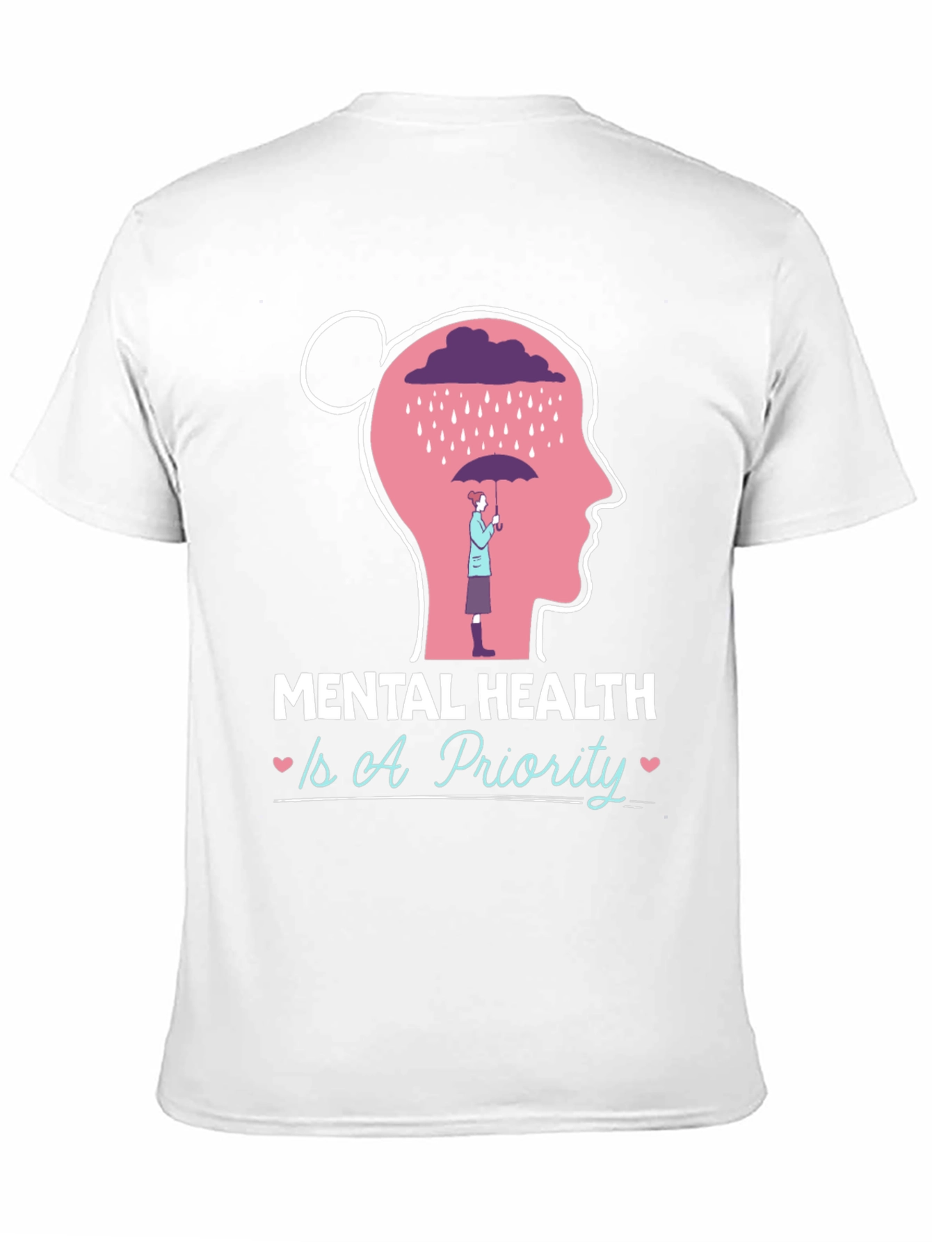 Mental Health Is A Priority Graphic Tee