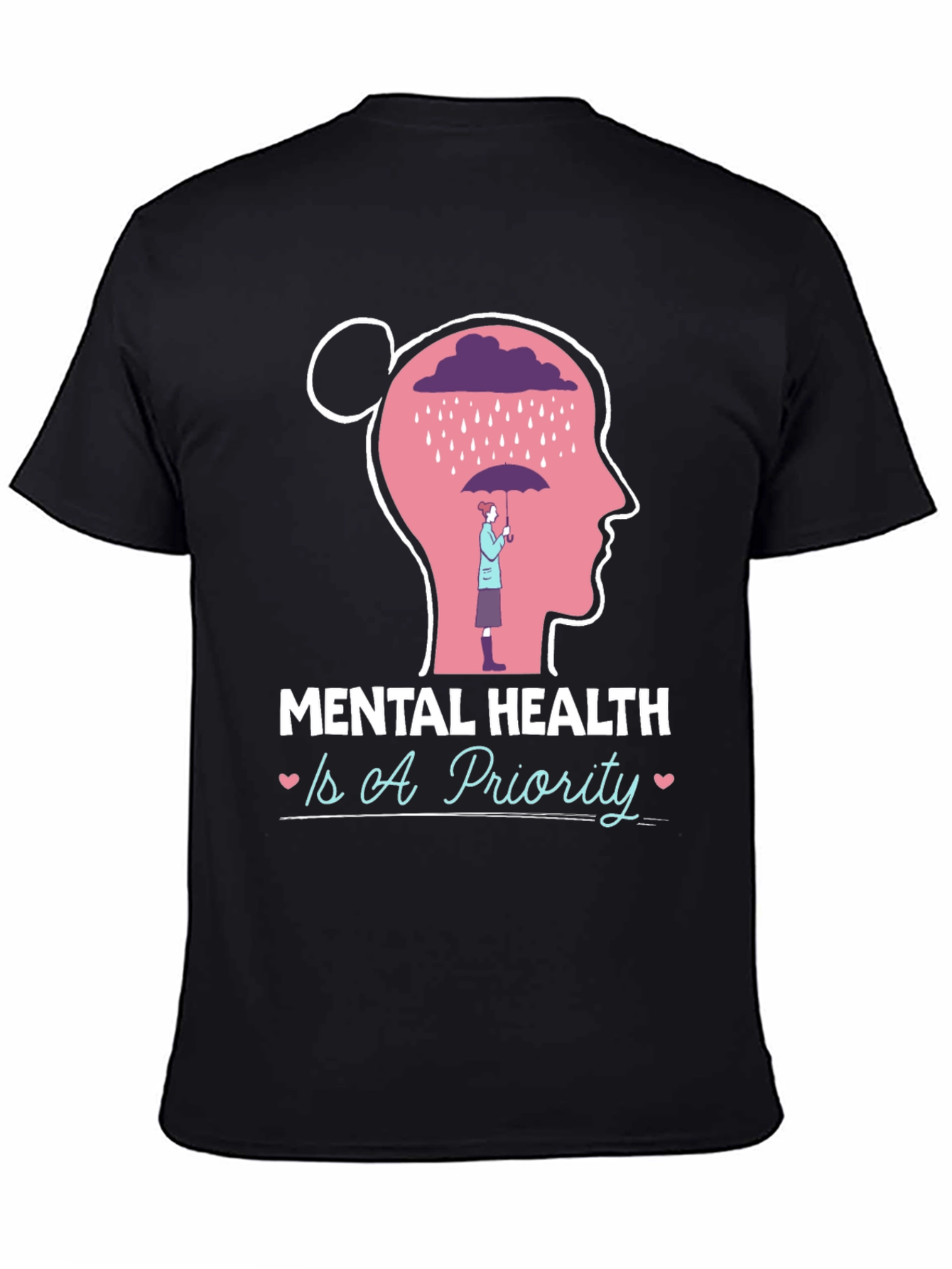 Mental Health Is A Priority Graphic Tee