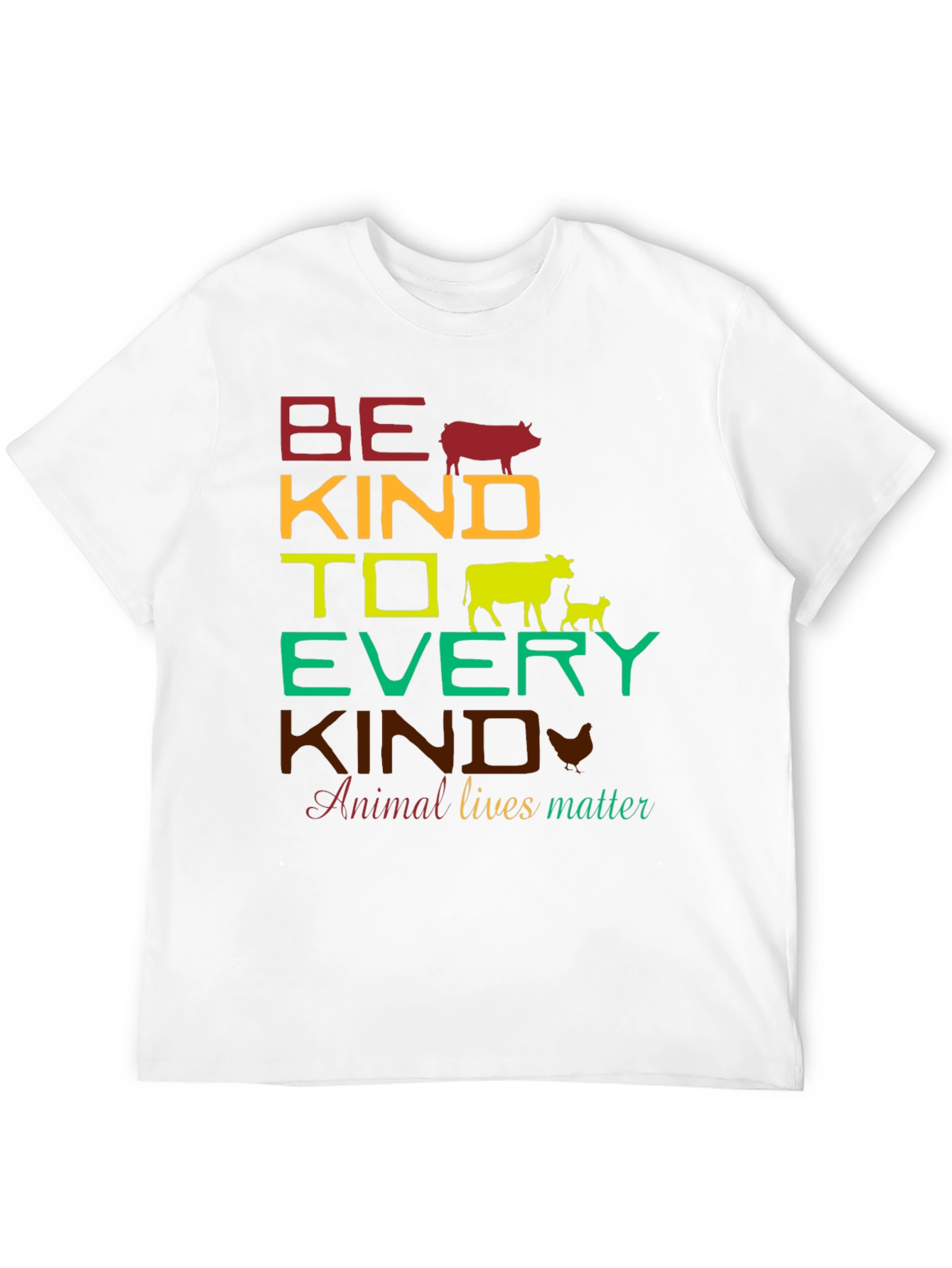 Be Kind to Every Kind Animal Rights T-Shirt