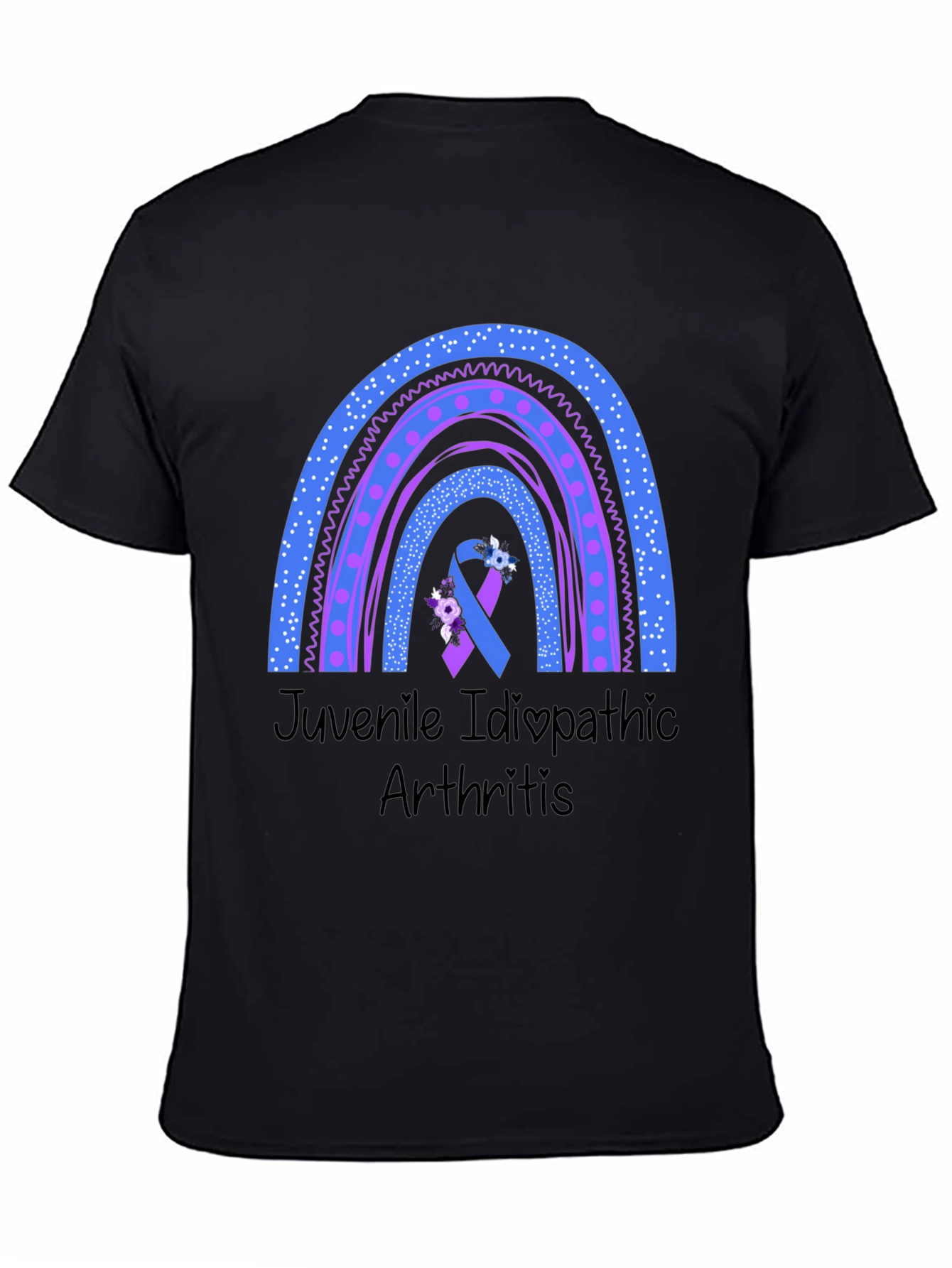 Juvenile Idiopathic Arthritis Awareness Rainbow T-Shirt