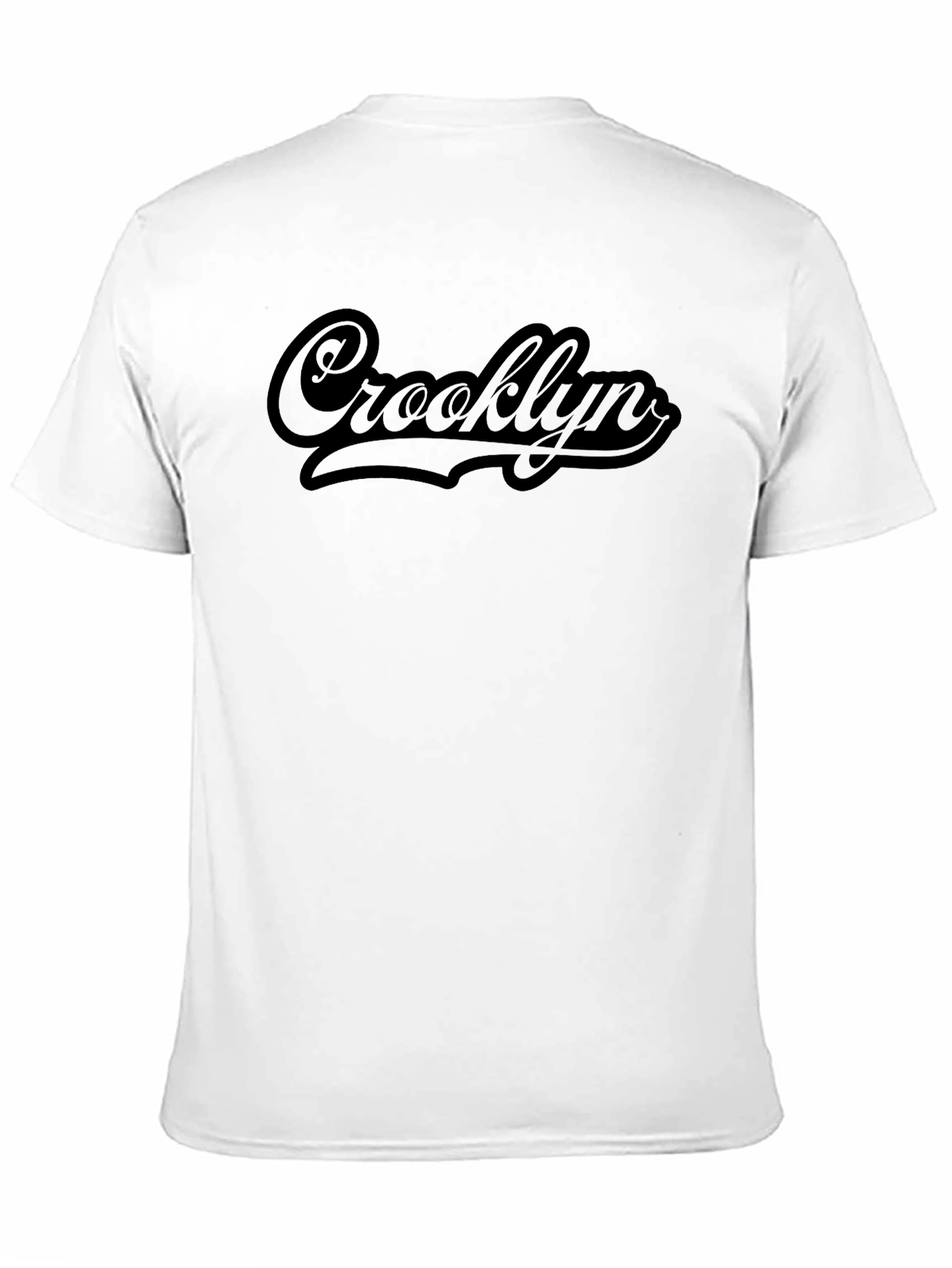 Crooklyn Black Graphic Tee - Mens Short Sleeve
