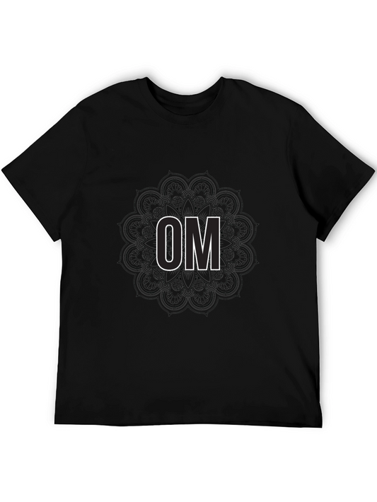 Om Mandala Black T-Shirt