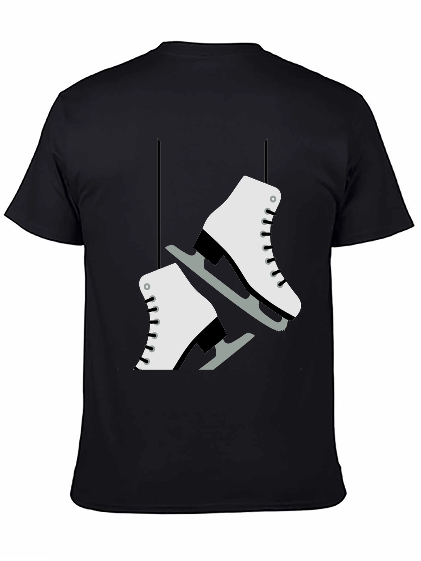 Figure Skates Graphic Tee - Sporty & Stylish
