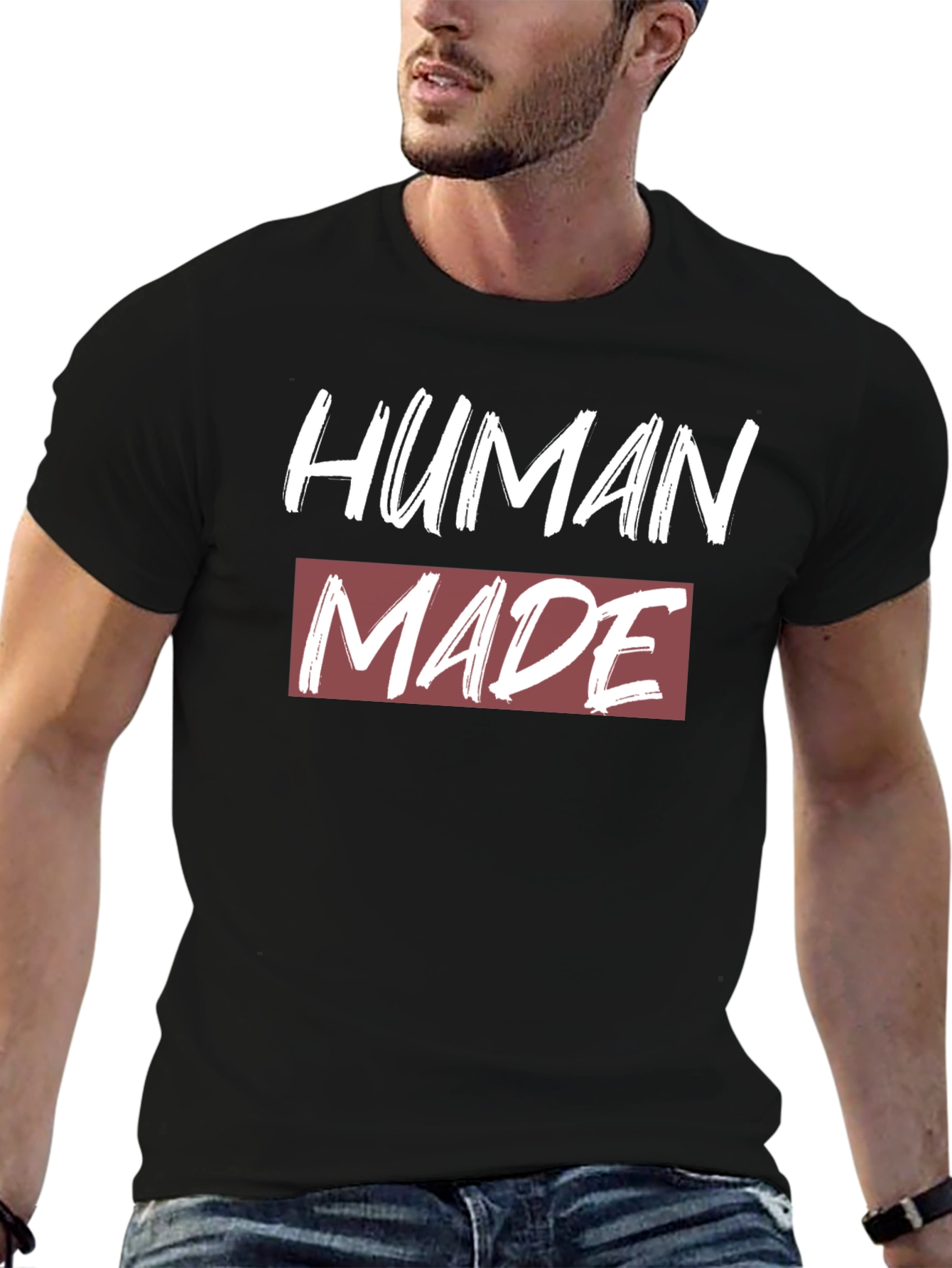 Human Made Graphic Tee - Black Cotton Blend