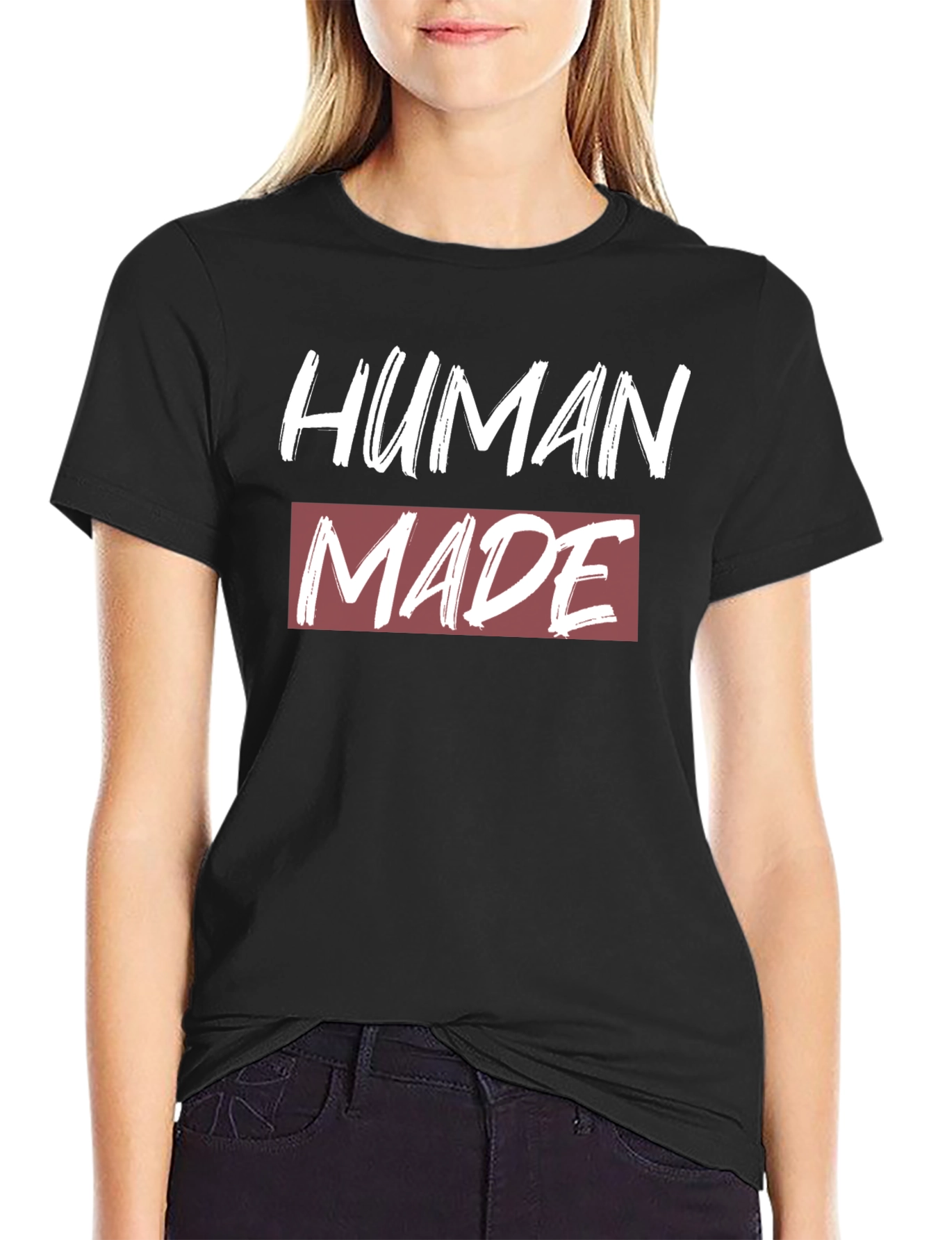Human Made Graphic Tee - Black Cotton Blend