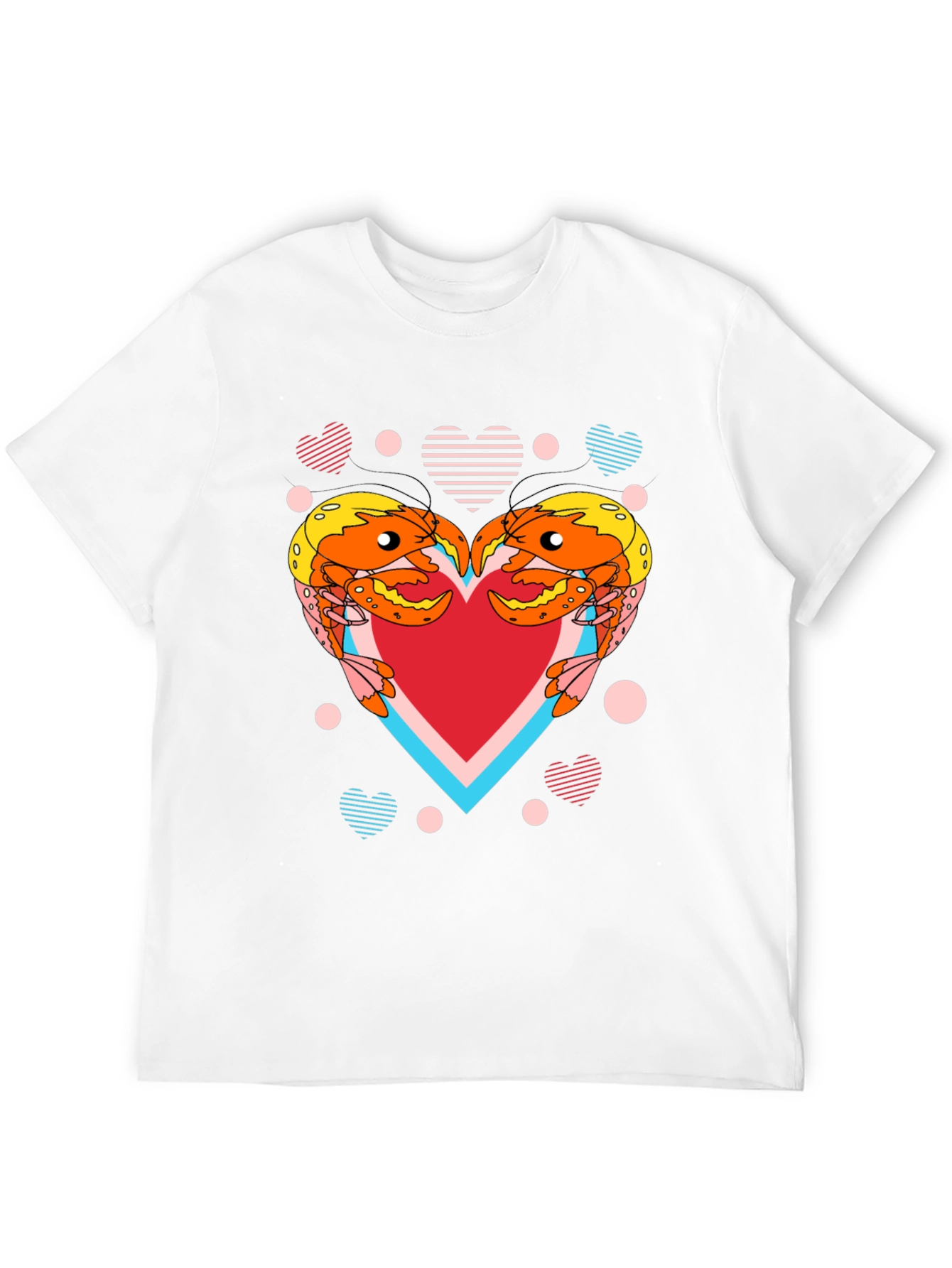 Crab Heart Graphic T-Shirt