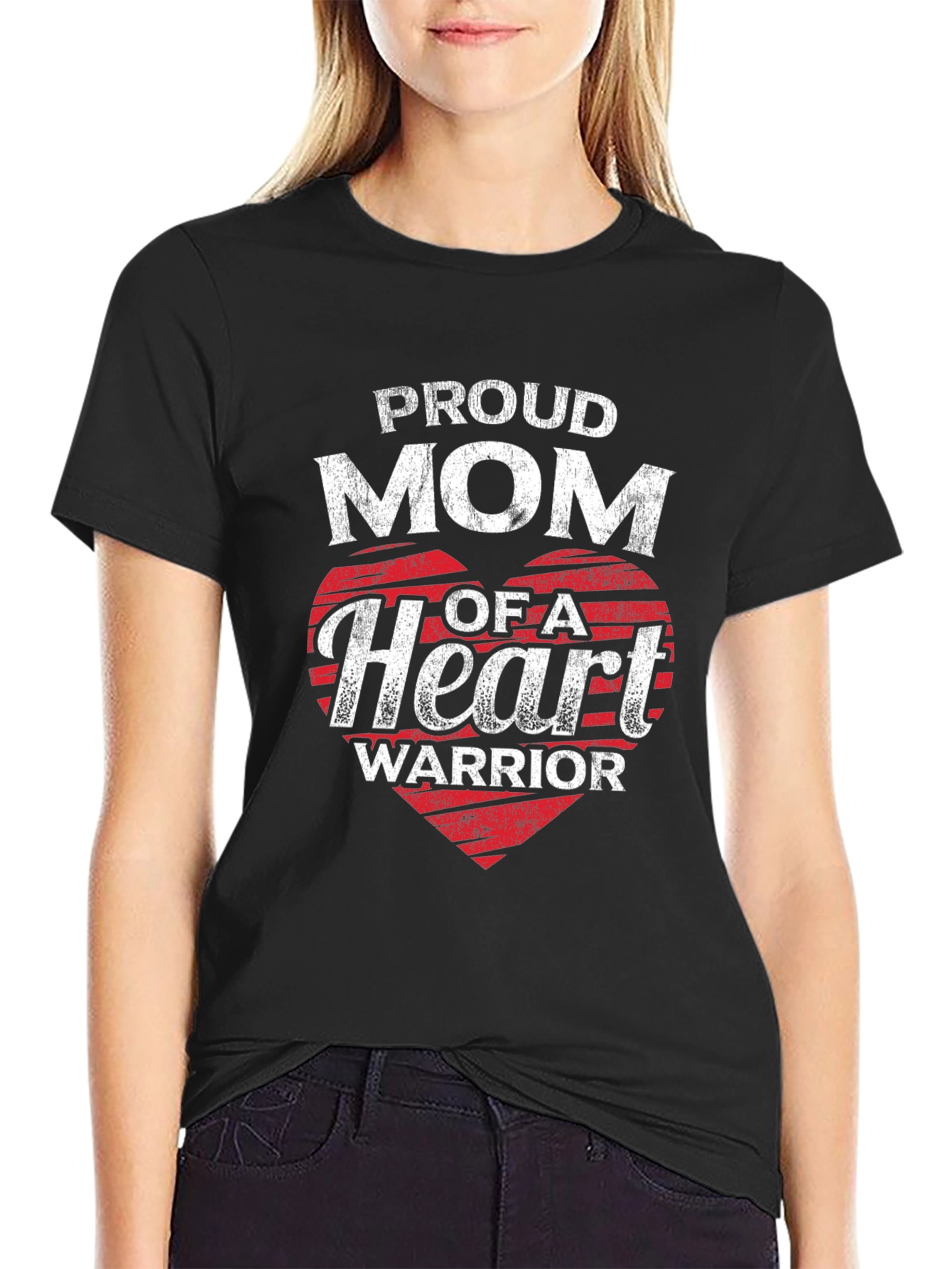 Proud Mom of a Heart Warrior T-Shirt