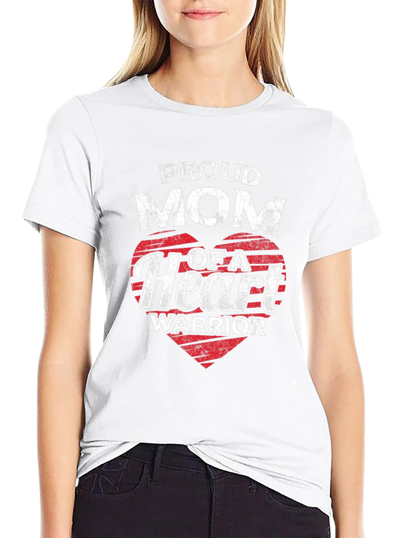 Proud Mom of a Heart Warrior T-Shirt