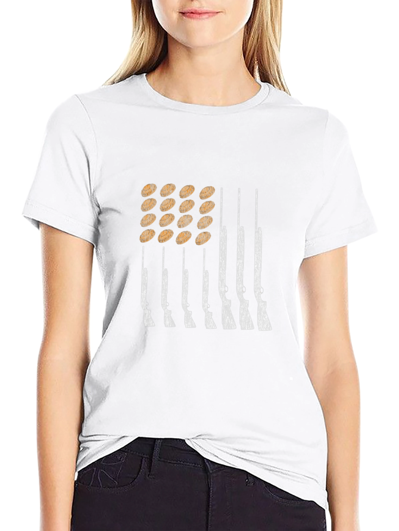 Shotgun Shells & Rifles Graphic Tee - Black Cotton