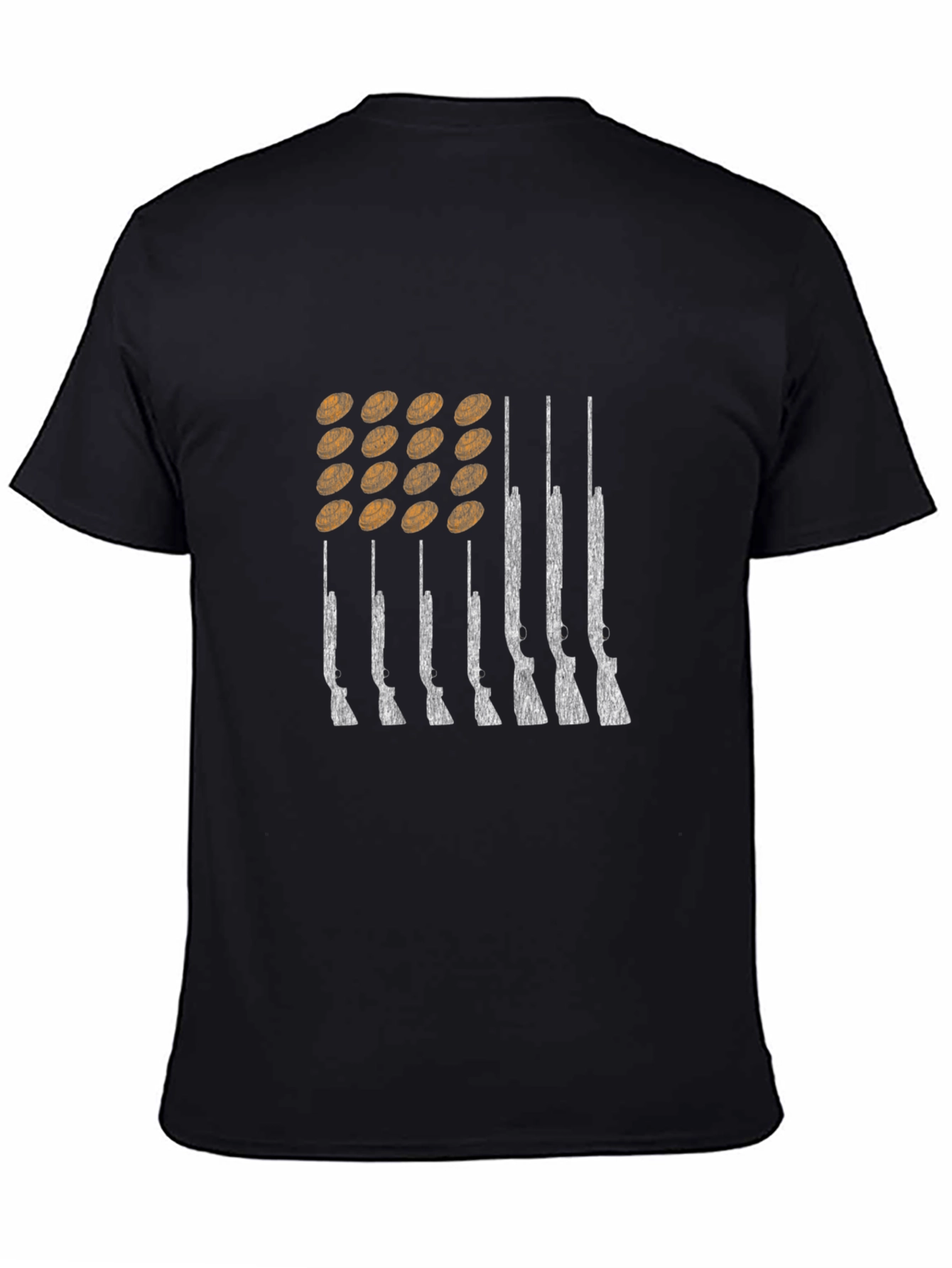 Shotgun Shells & Rifles Graphic Tee - Black Cotton