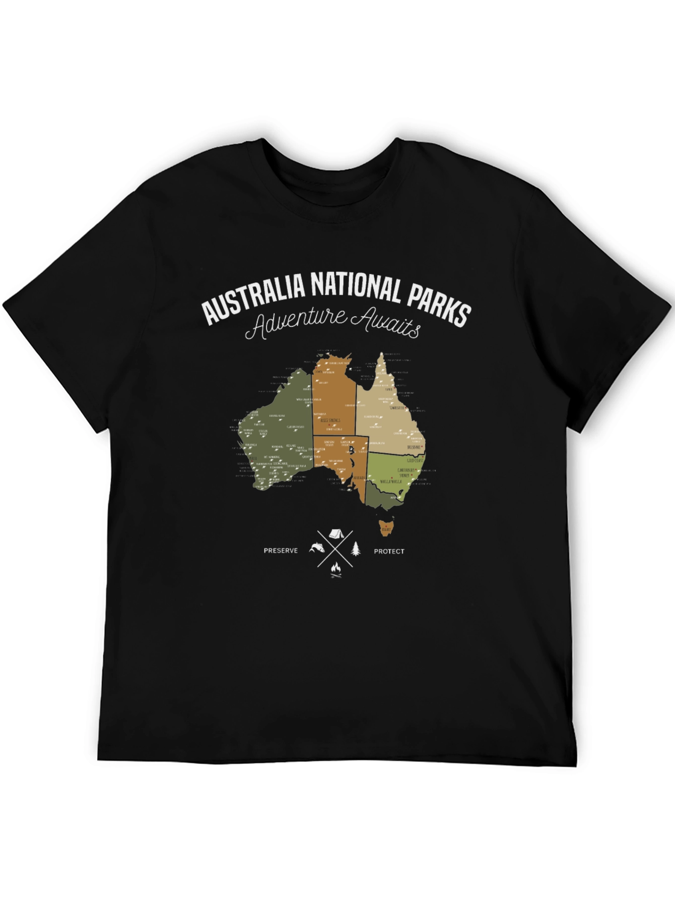 Australia National Parks Adventure T-Shirt