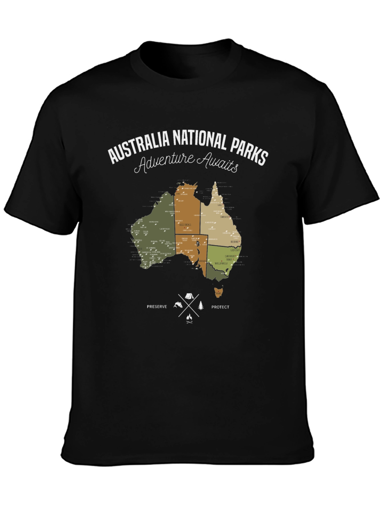 Australia National Parks Adventure T-Shirt