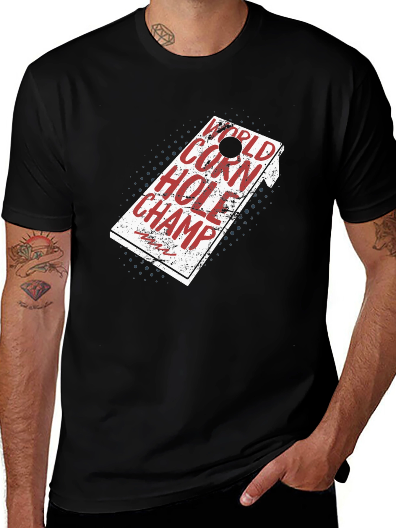 World Cornhole Champ T-Shirt