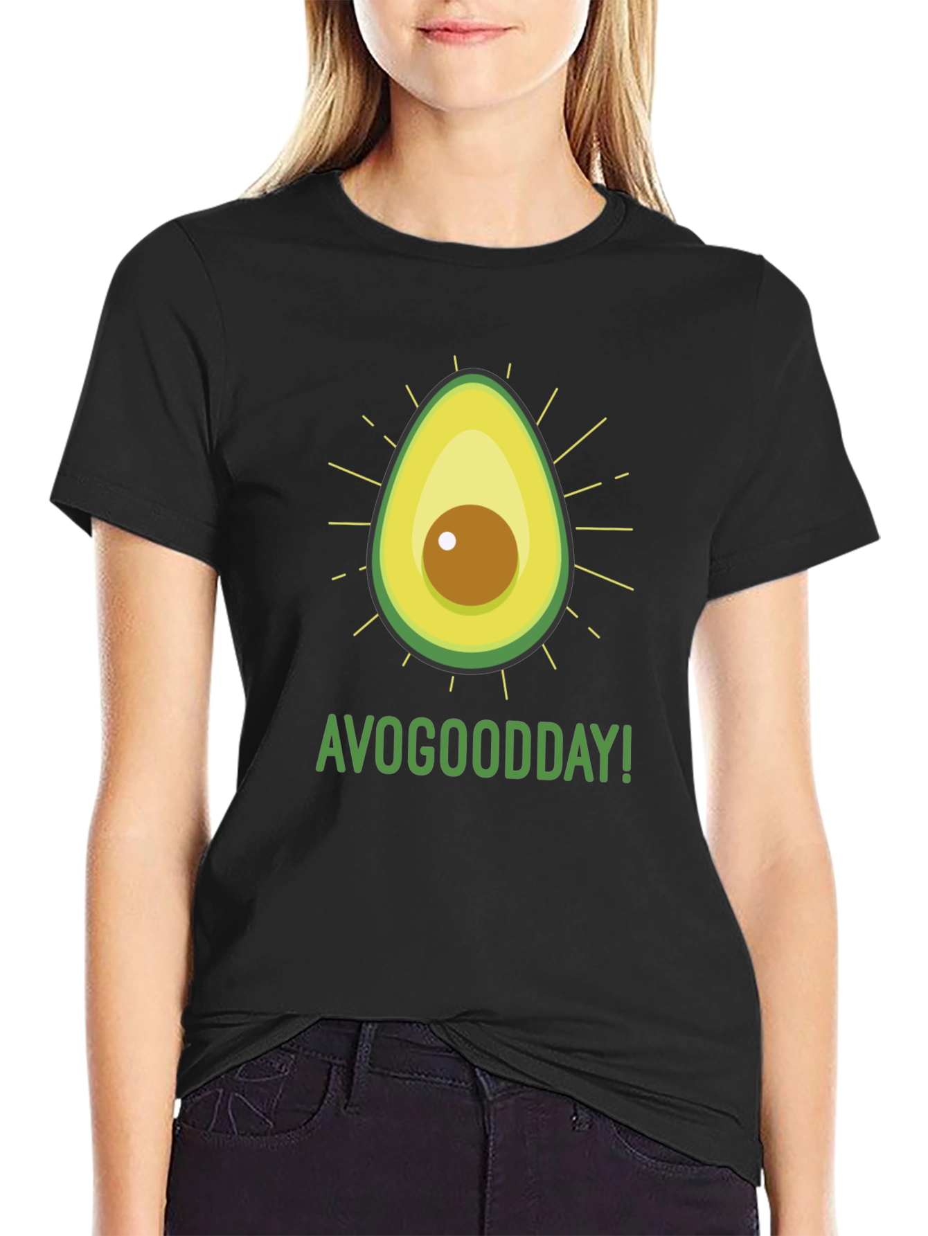 AvoGoodDay Graphic Tee - Fresh Avocado Style