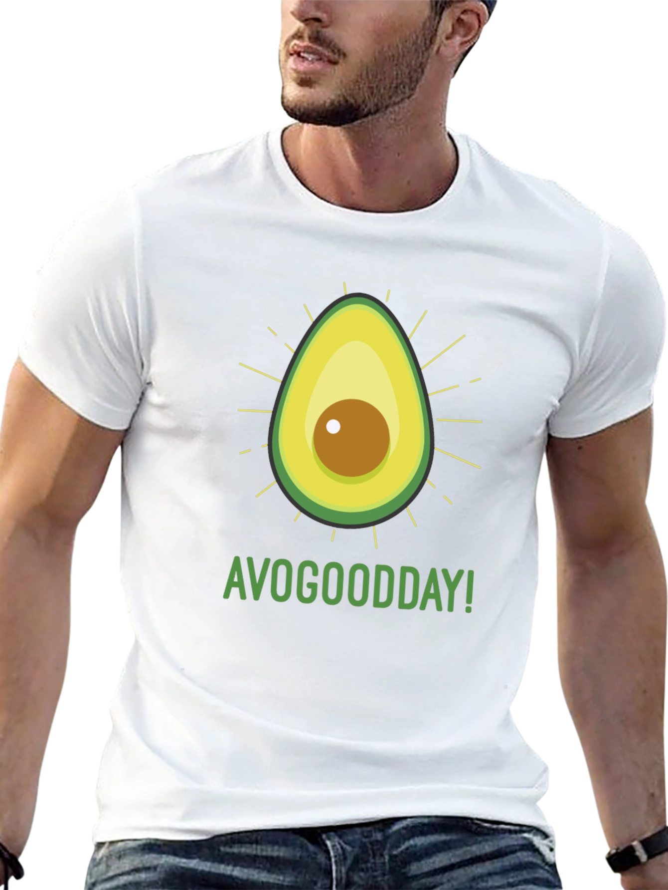 AvoGoodDay Graphic Tee - Fresh Avocado Style