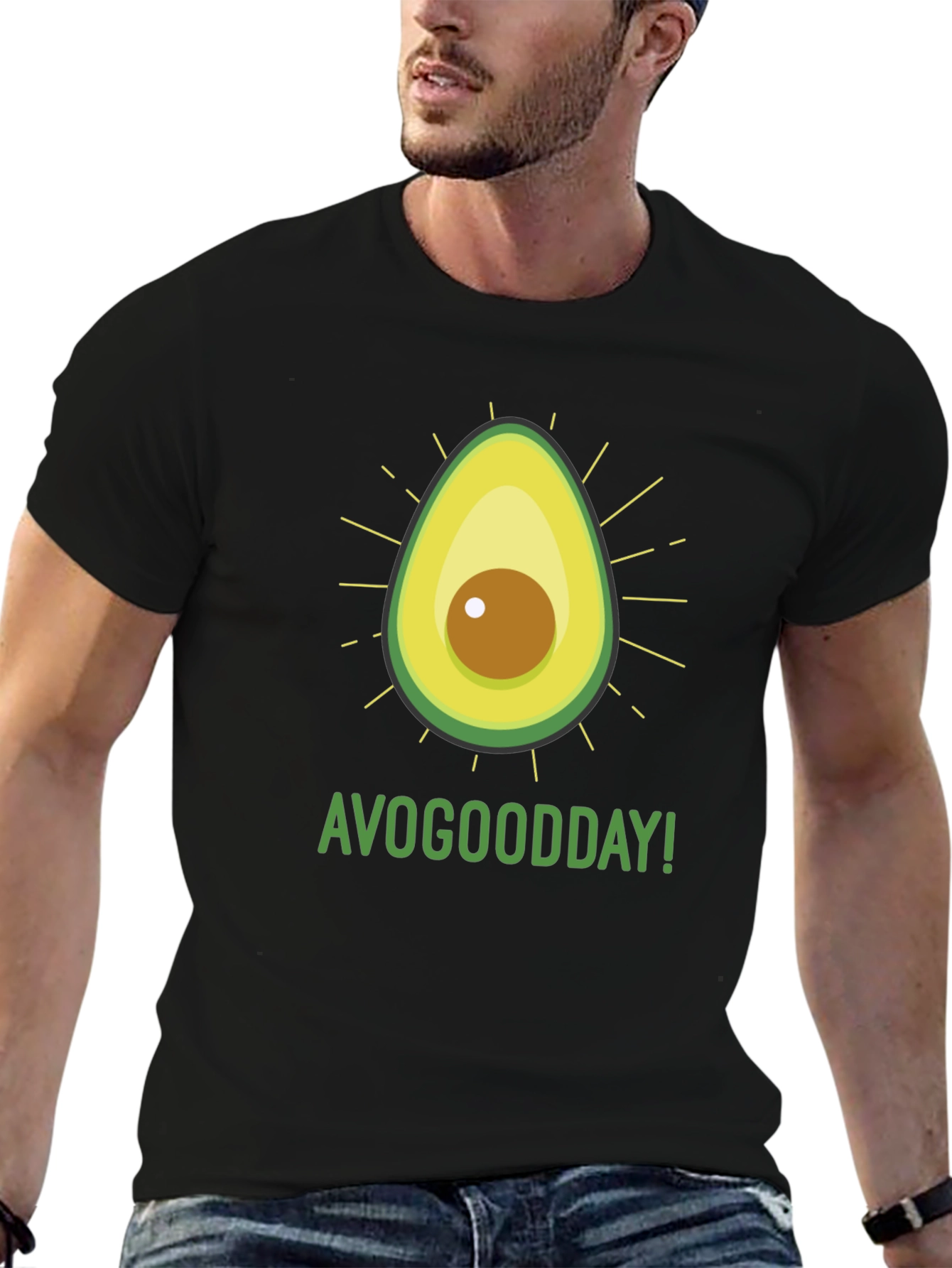 AvoGoodDay Graphic Tee - Fresh Avocado Style
