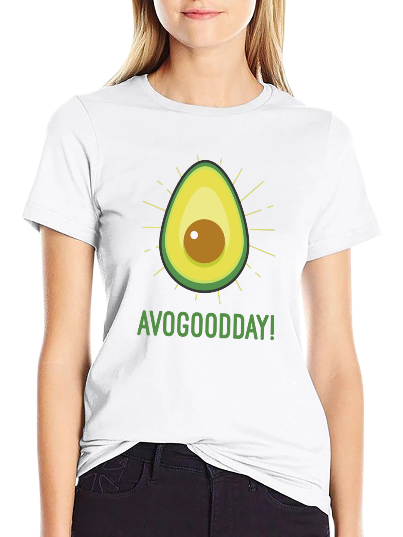 AvoGoodDay Graphic Tee - Fresh Avocado Style