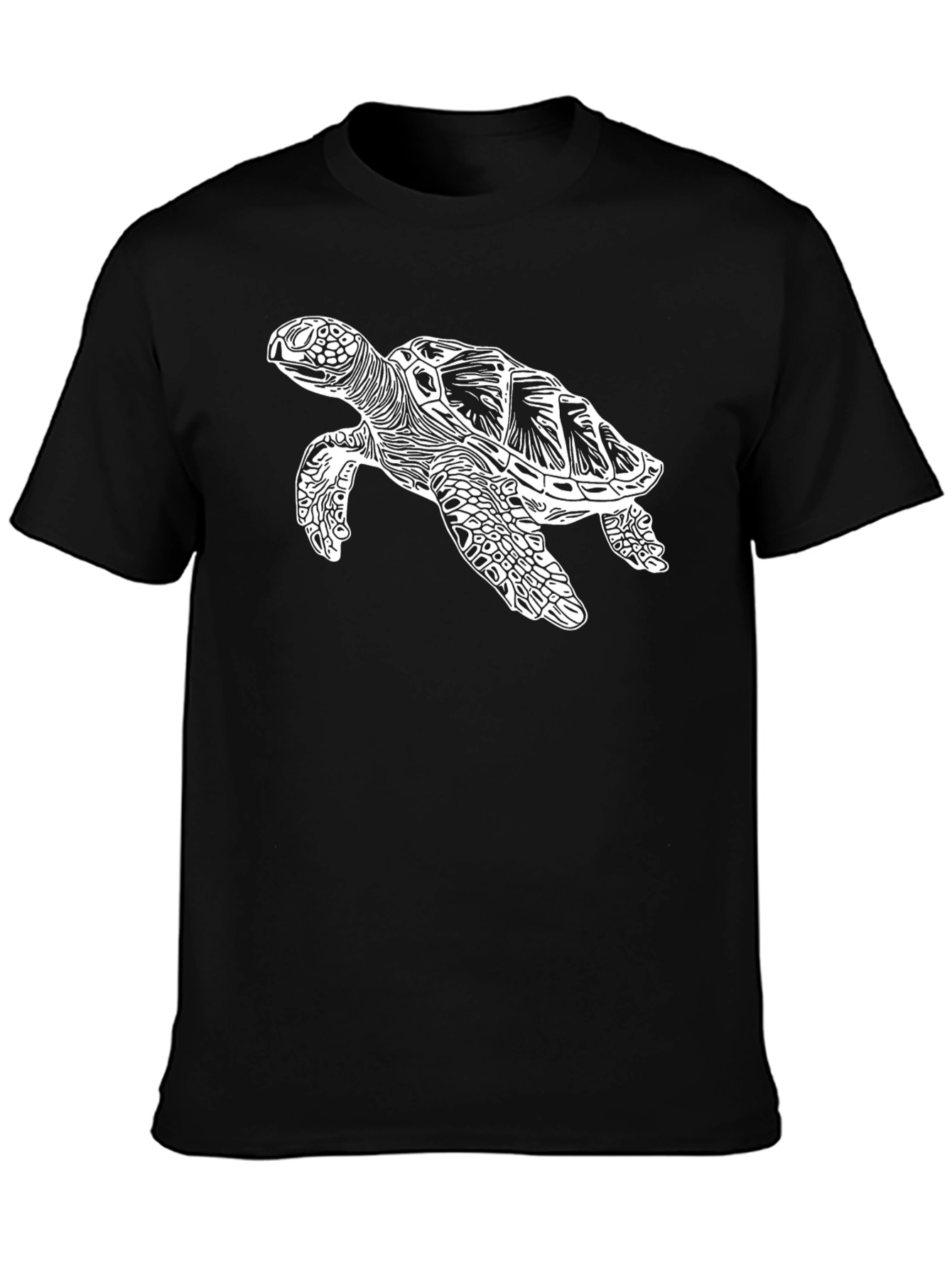 Black Turtle Graphic Tee
