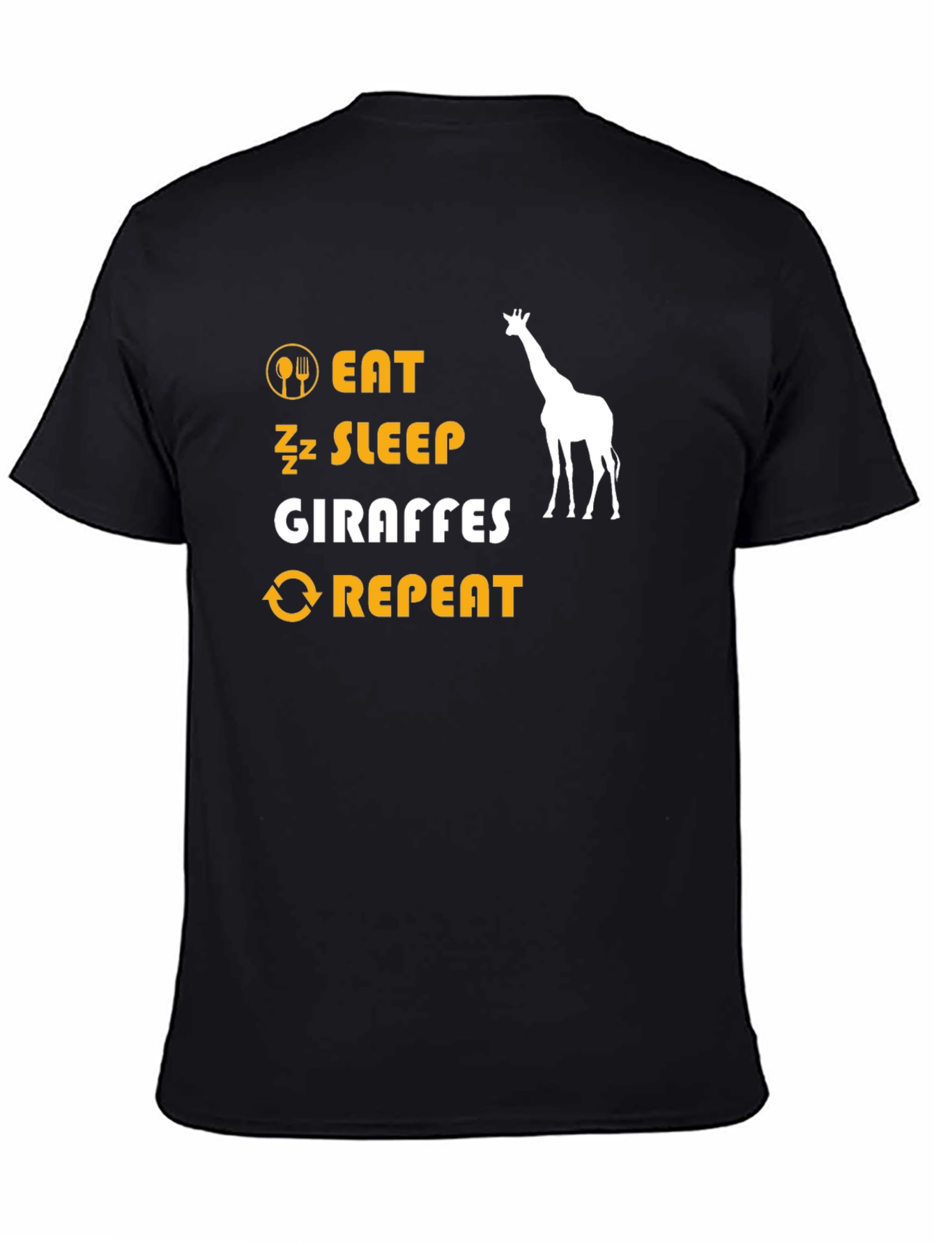 Eat Sleep Giraffes Repeat T-Shirt