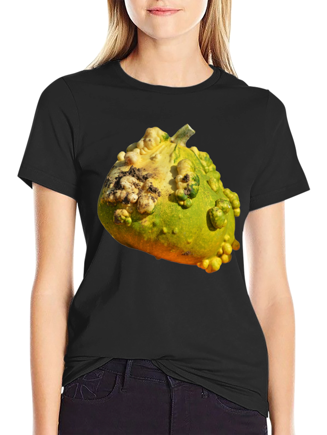 Gourd Graphic T-Shirt Novelty Fruit Tee