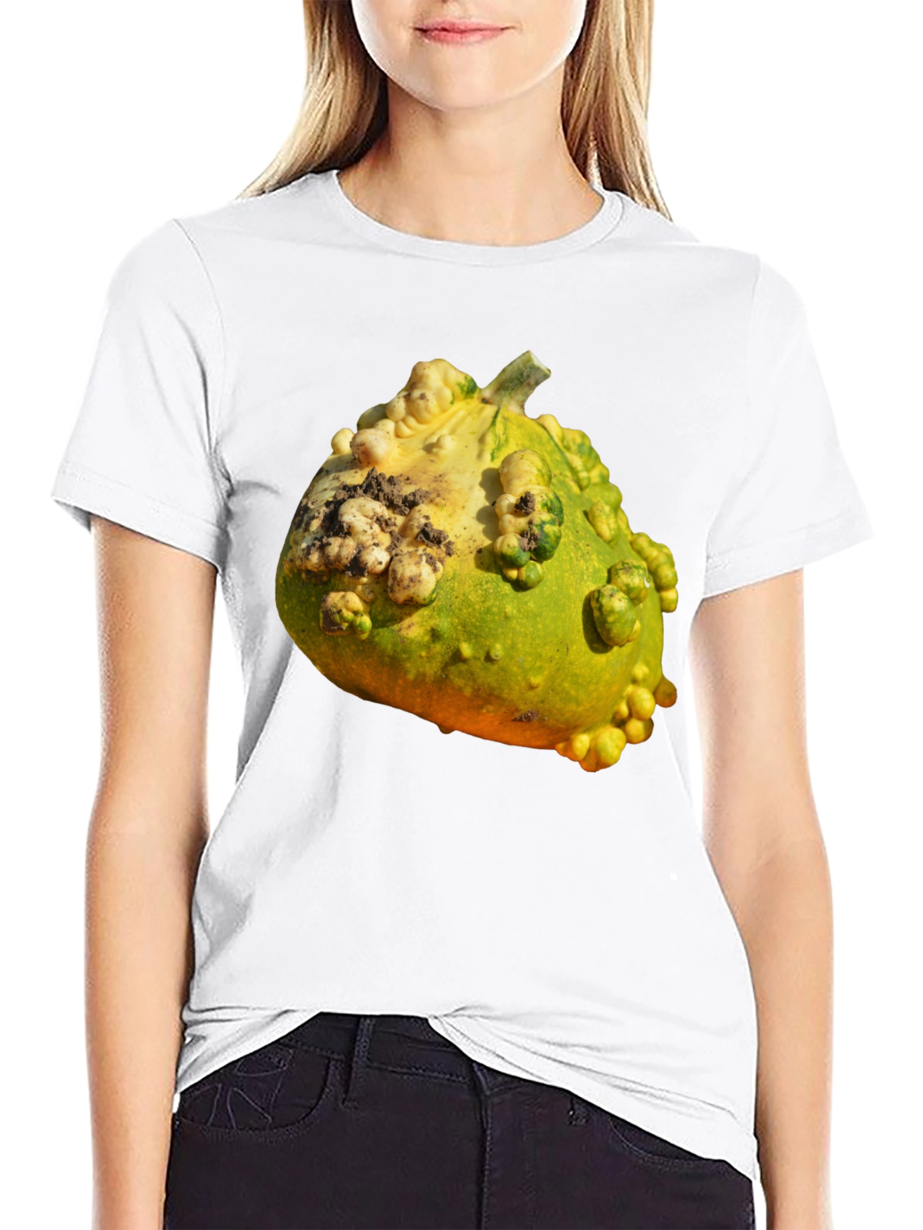 Gourd Graphic T-Shirt Novelty Fruit Tee