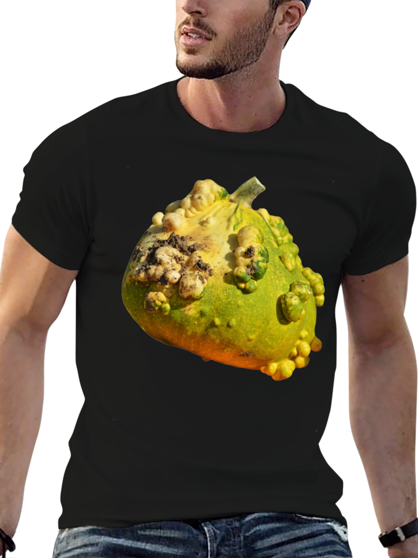 Gourd Graphic T-Shirt Novelty Fruit Tee